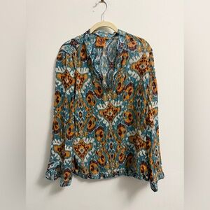 Tory Burch Stephanie Tunic -  Ikat Print